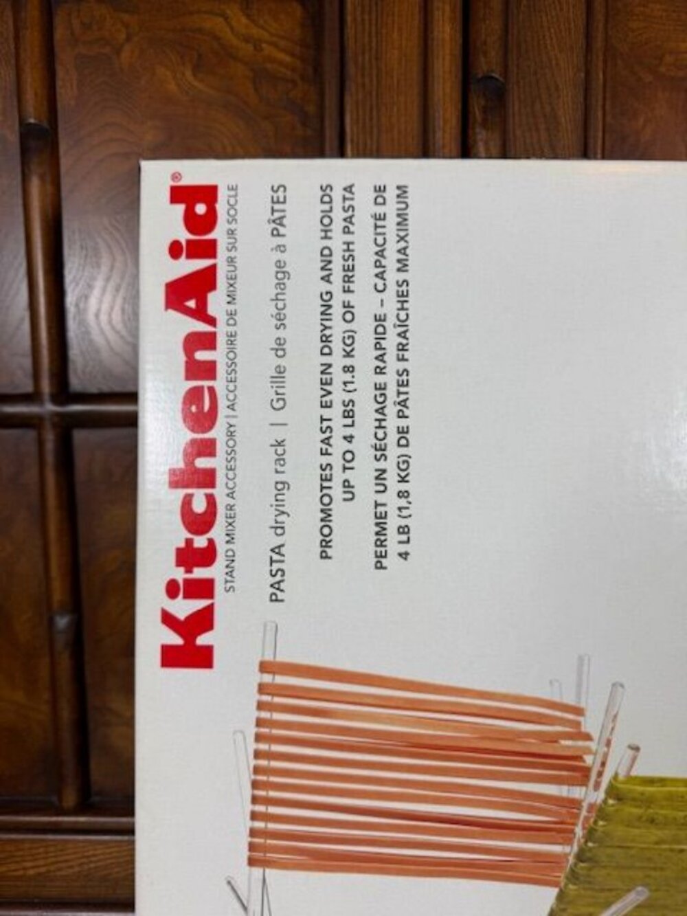 KitchenAid Pasta Drying Rack KPDR Stand Mixer Accessory - Picture 4 of 9
